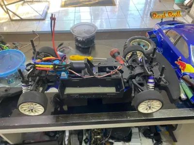 FW06 Eletric Convertion Kit with Batery house ESC support 3D print model