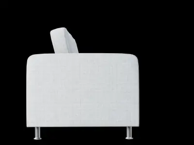 Indivi Modern Two Seater Sofa 3D model