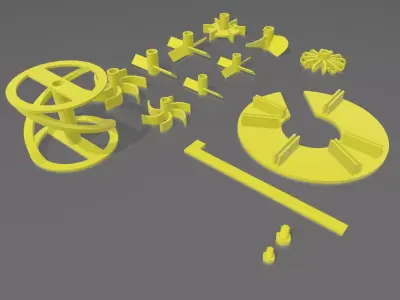 Stirring Laboratory kit 3D print model