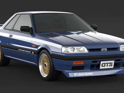Nissan Skyline R31 GTS Nismo 3D model