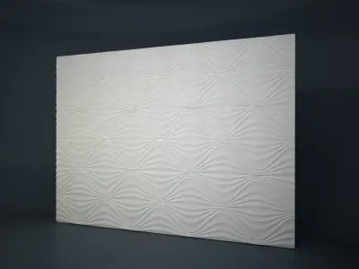 03 DECORATIVE WALL MOLD Low-poly 3D model