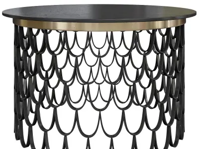 Side and coffee table 3d model collection  Low-poly 3D model