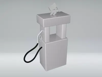 Gas Pump 3D model
