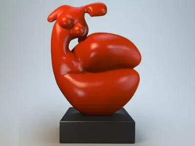 Sculpture Venus P 3D print model