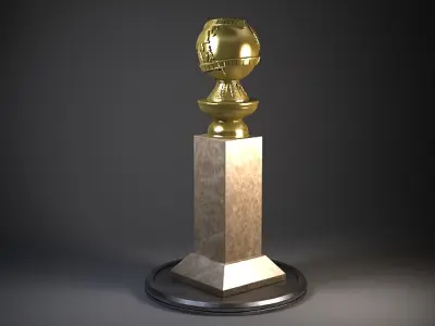 Golen Globe Award 3D model