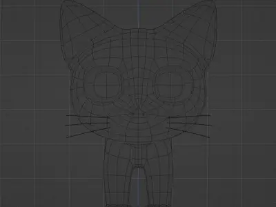 Chi 3D Model Low-poly 3D model