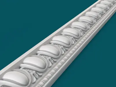 Molding baroque 001 3D print model