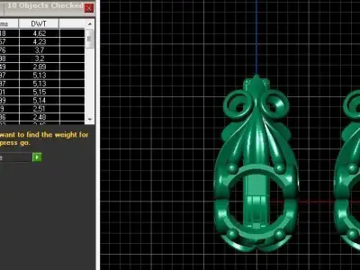 Earri luxury set  3D print model