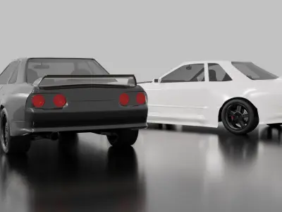 Nissan R32 3D model