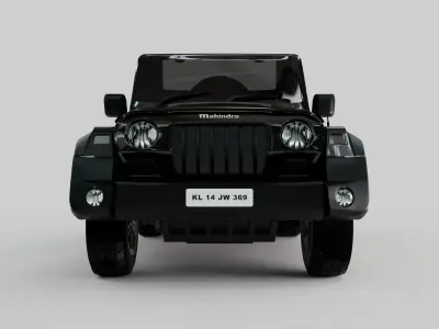 Thar Textured High Poly 3D model