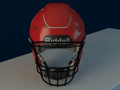 Riddell Speedflex helmet 3D model