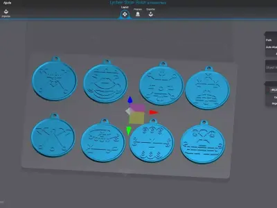 72 sigils Goetia  3D print model