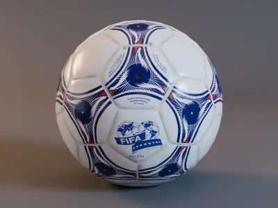 Football world cup 1998 Free low-poly 3D model