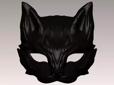 MASK CAT - COSPLAY - 3D print 3D print model