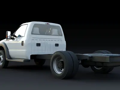 Super Duty  DRW Low-poly 3D model