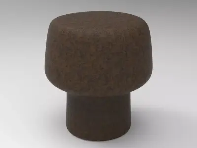 Glu Side Table Low-poly 3D model