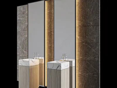 LUXURY - Wash Basin 11 3D model