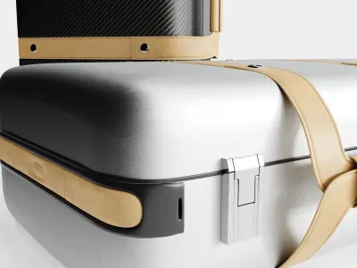 Hermes Orion suitcase 3D model