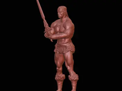 Conan the Barbarian 1982 Movie figurine 3D print model