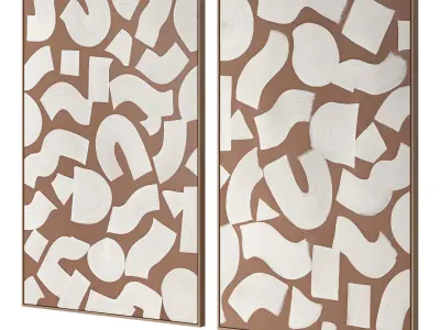 Wall Art Painting 006 3D model