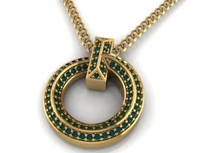 T Pendant 3D print model