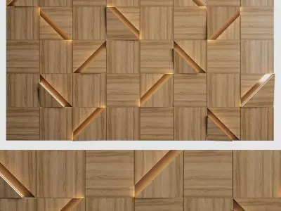 Wall Panel 31 3D model