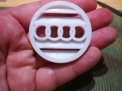 Audi 80 B3 Dash Top Vent with Audi Logo 3D print model