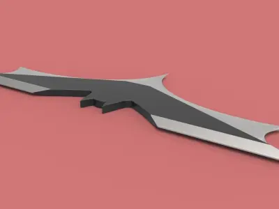 Batarang version 3 3D model