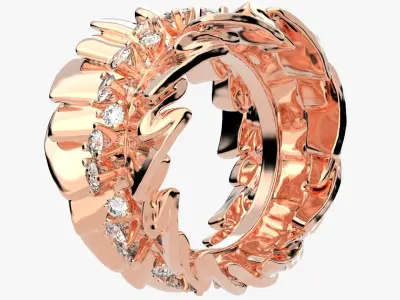 Archi Bar en Corolle ring 3D print model