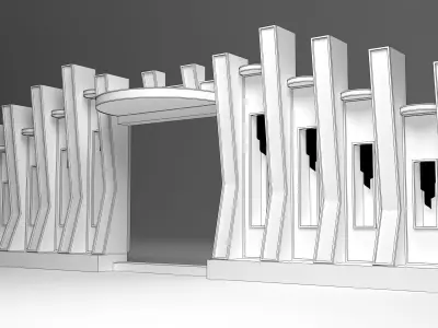 Facade 3D model