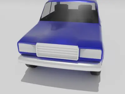 VAZ 2107 3D model