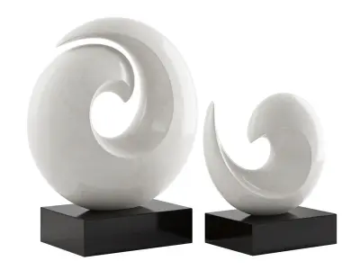 Abstract Sculpture Harmony 3D model