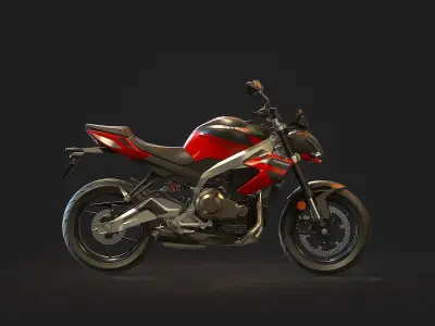 Base model  Aprilia Tuono 457 2025 3D model