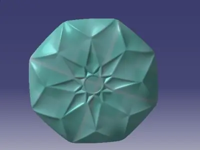new index small plate as a nice decoration 3D print model