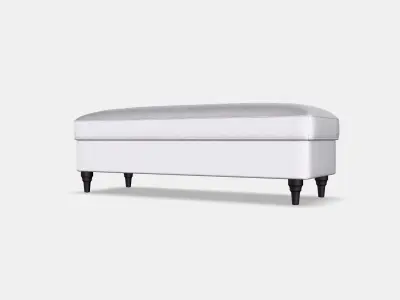 ESSEBODA Bench with storage 3 Low-poly 3D model