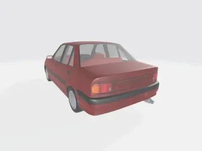 Mazda 323 familia protege or 323 interplay 3D model