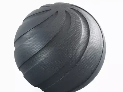 Simple Ball Mesh 02  3D model