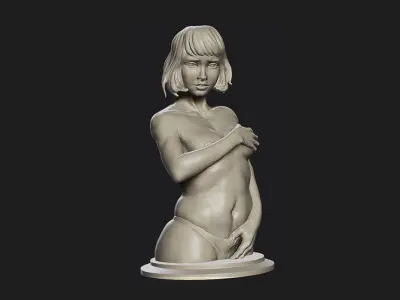 Lust Girl 3D print model