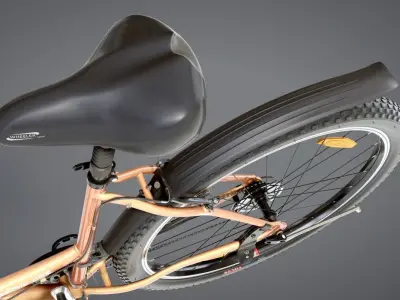 Bike Wheeler 3D model