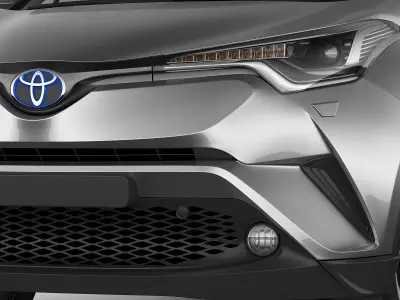 Toyota C-HR 2017 3D model