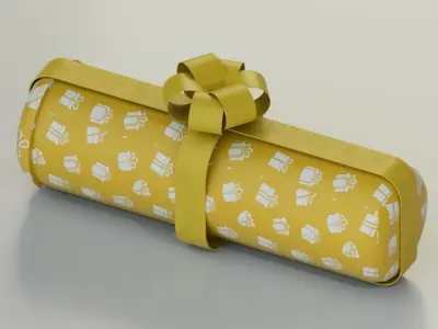 Gift Box Free 3D model