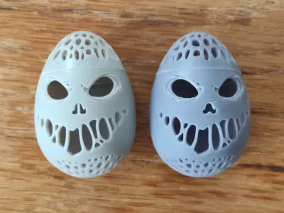 SCARY EGG Free 3D print model