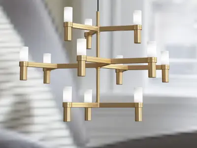 Crown Minor Suspension Light 3D model