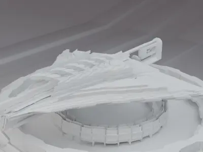 CrossDeath crossbow  Free 3D model