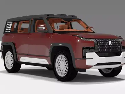 BYD YANGWANG U8 3D model