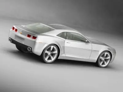 Chevrolet Camaro Concept Coupe CG 3D model