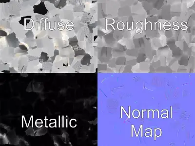 Sporty Slip-On Sneaker 3D model pack Low-poly 3D model