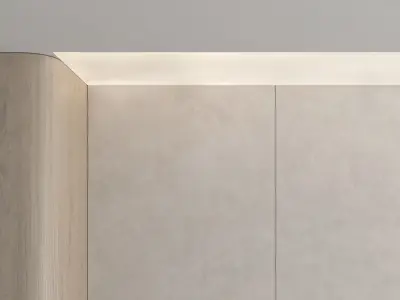 Decorative wall panel set 116 3D model