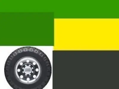 Low poly car different colored vehicles Low-poly 3D model