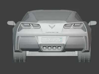 Corvette C7 Stingray 3D model